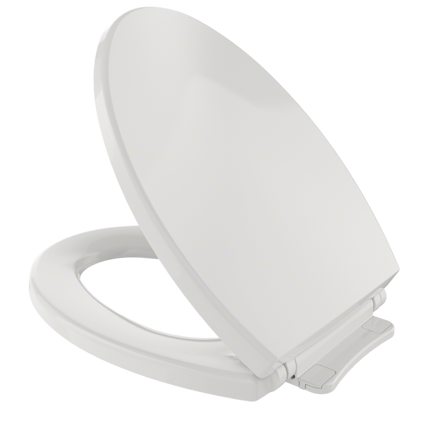 TOTO SoftClose Non Slamming, Slow Close Elongated Toilet Seat and Lid, Colonial White, Plastic, SS114#11