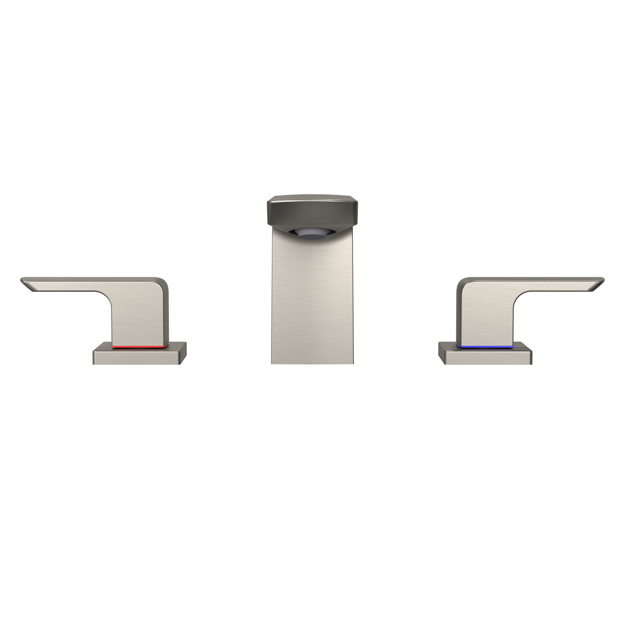 TOTO GR Series 1.2 GPM Two Handle Widespread Bathroom Sink Faucet with Drain Assembly, Brushed Nickel, Brass, TLG02201U#BN
