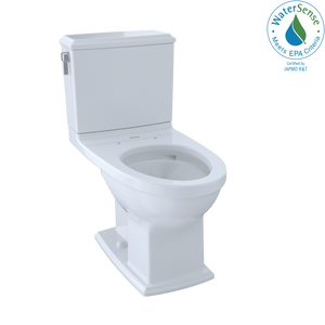 Alternate Image for TOTO Connelly Two-Piece Elongated Dual-Max, Dual Flush 1.28 and 0.9 GPF Universal Height Toilet with CEFIONTECT, Cotton White, Vitreous China, CST494CEMFG#01