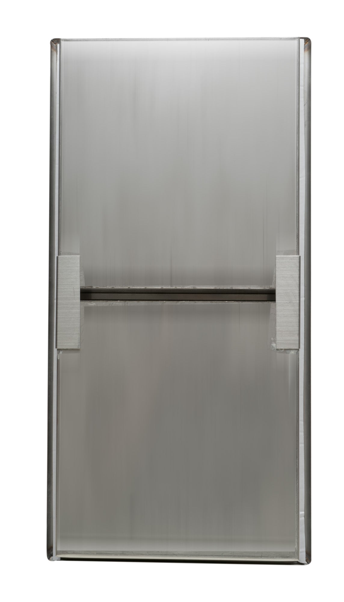 ALFI brand ABN1224-BSS 12 x 24 Brushed Stainless Steel Vertical Double Shelf Bath Shower Niche, 20 Gauge