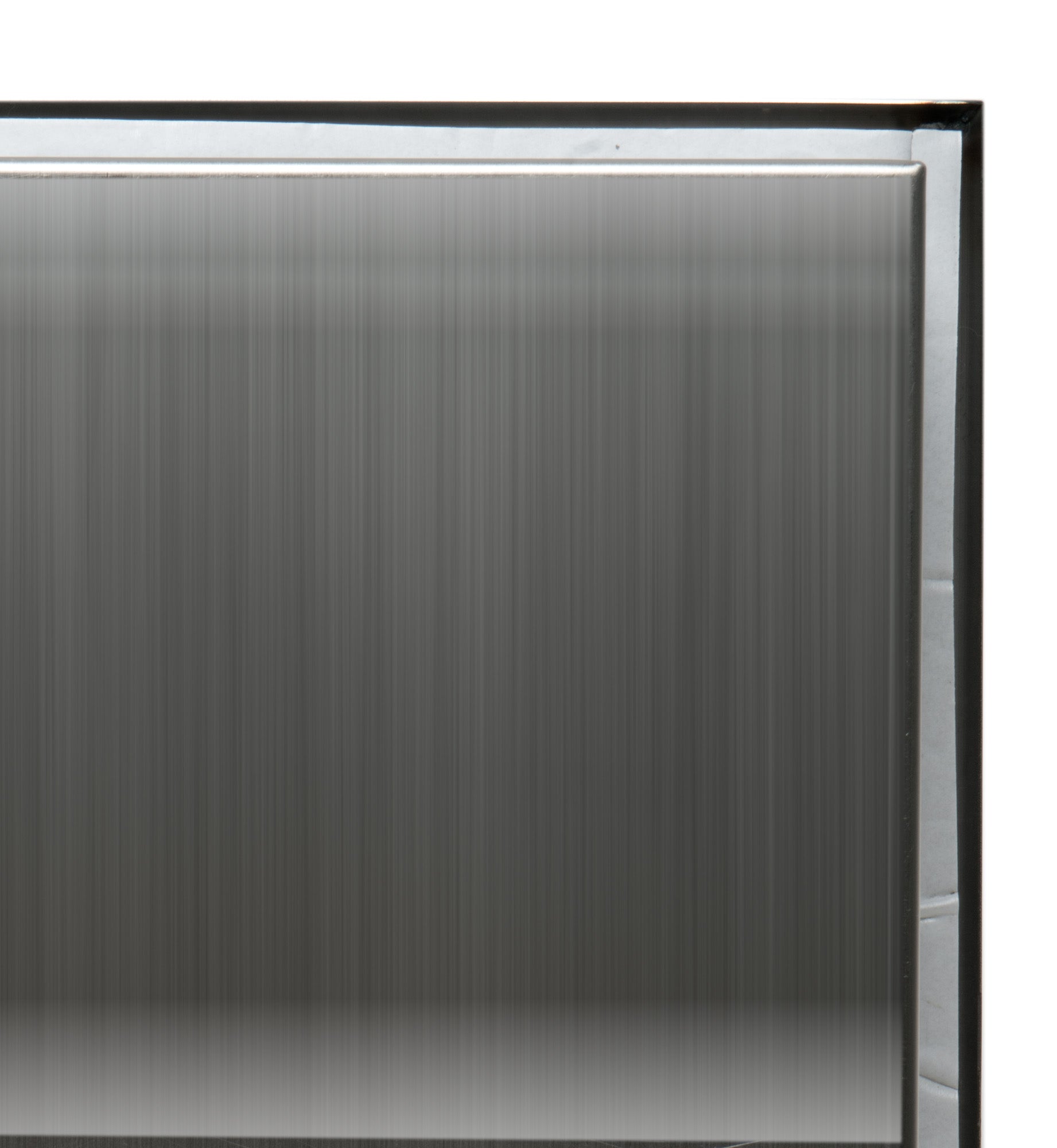 ALFI brand ABN1212-BSS 12 x 12 Brushed Stainless Steel Square Single Shelf Bath Shower Niche, 20 Gauge