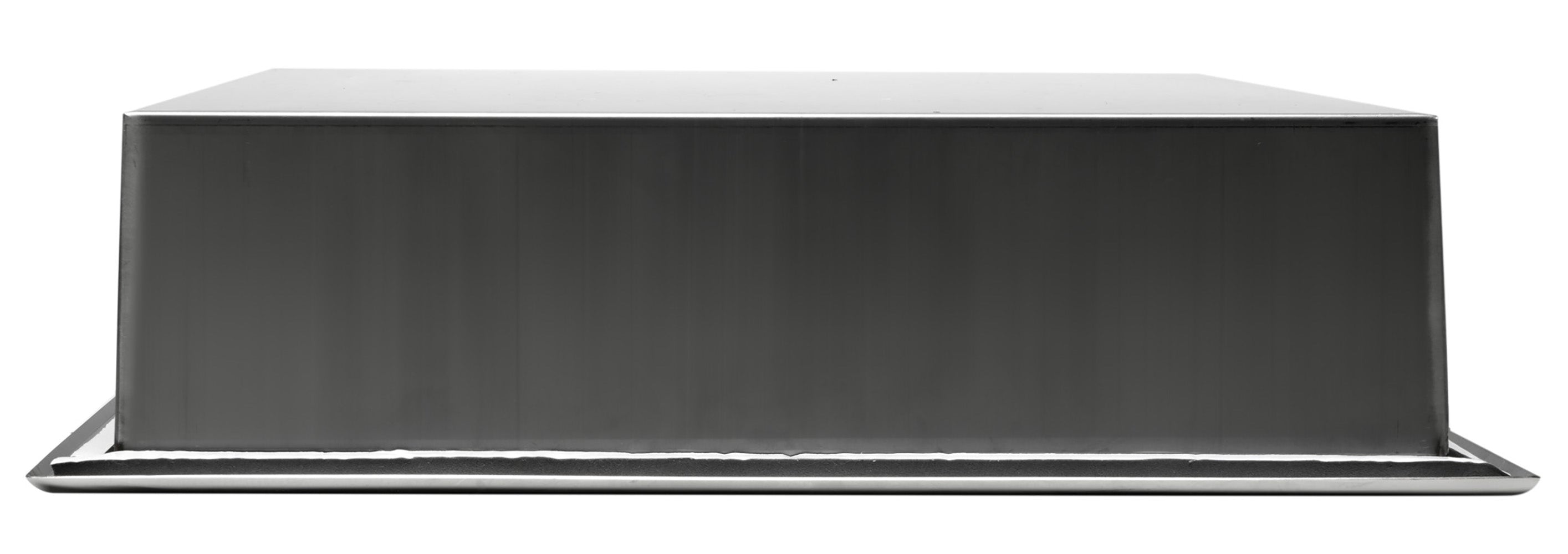 ALFI brand ABN1616-PSS 16 x 16 Polished Stainless Steel Square Single Shelf Bath Shower Niche, 20 Gauge