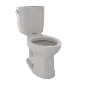 Alternate Image for TOTO Entrada Two-Piece Elongated 1.28 GPF Universal Height Toilet, Sedona Beige, Vitreous China, CST244EF#12