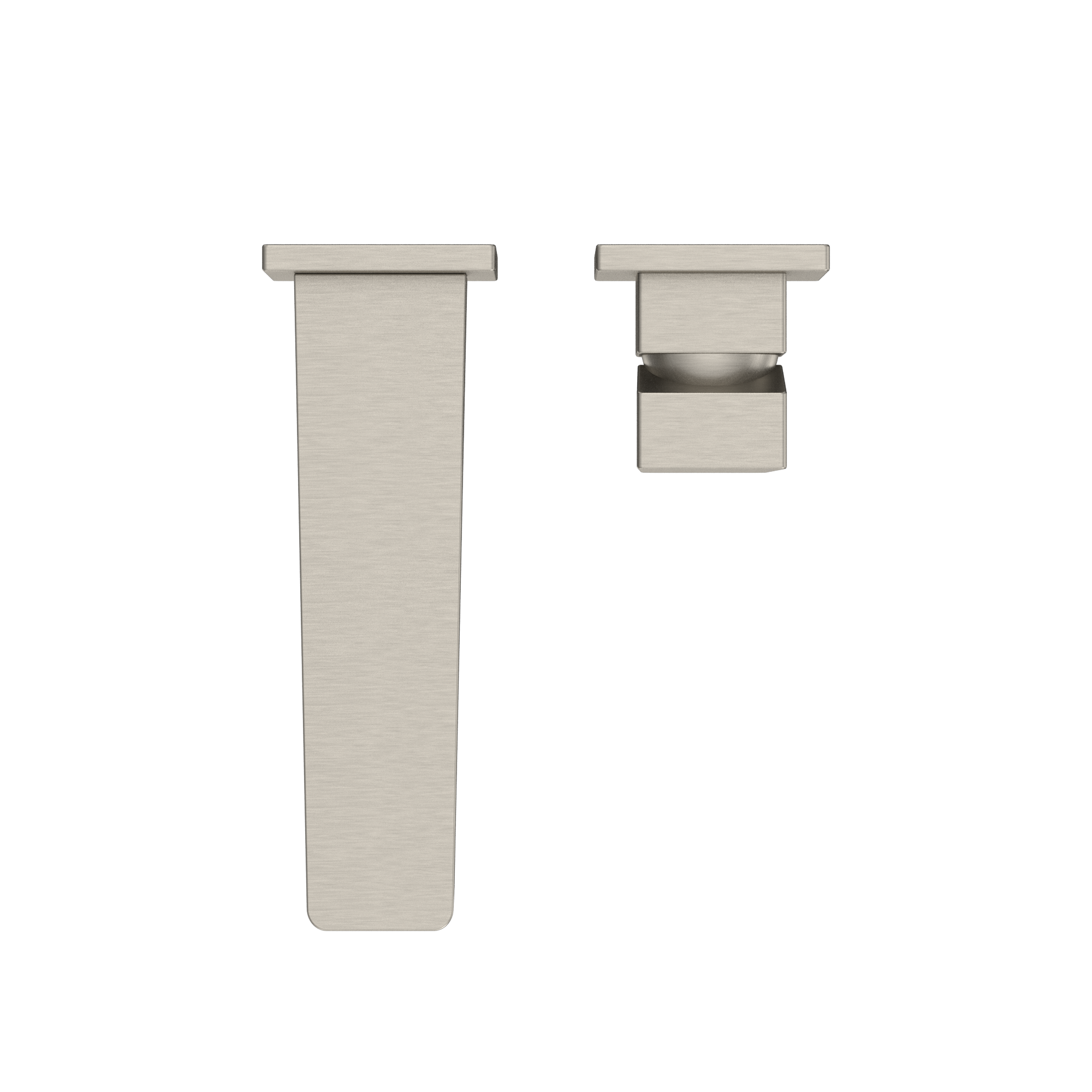 TOTO GE 1.2 GPM Wall-Mount Single-Handle Bathroom Faucet with COMFORT GLIDE Technology, Brushed Nickel, Brass, TLG07307U#BN