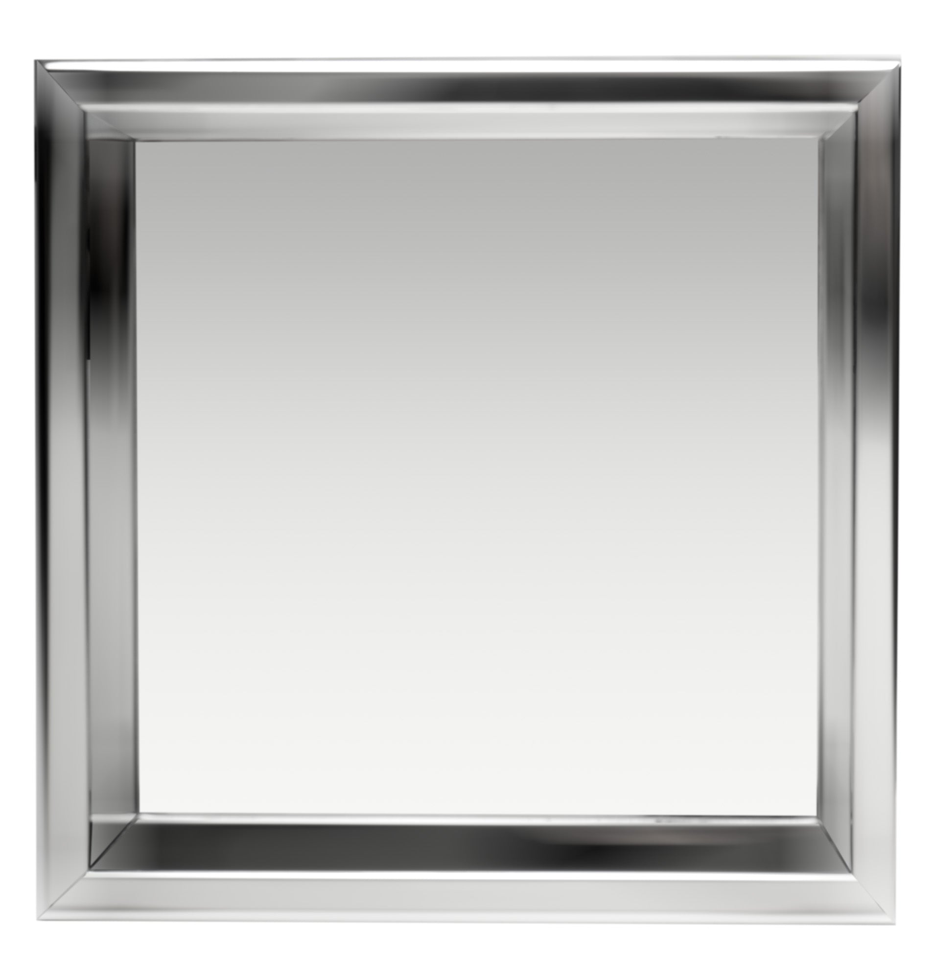 ALFI brand ABN1212-PSS 12 x 12 Polished Stainless Steel Square Single Shelf Bath Shower Niche, 20 Gauge