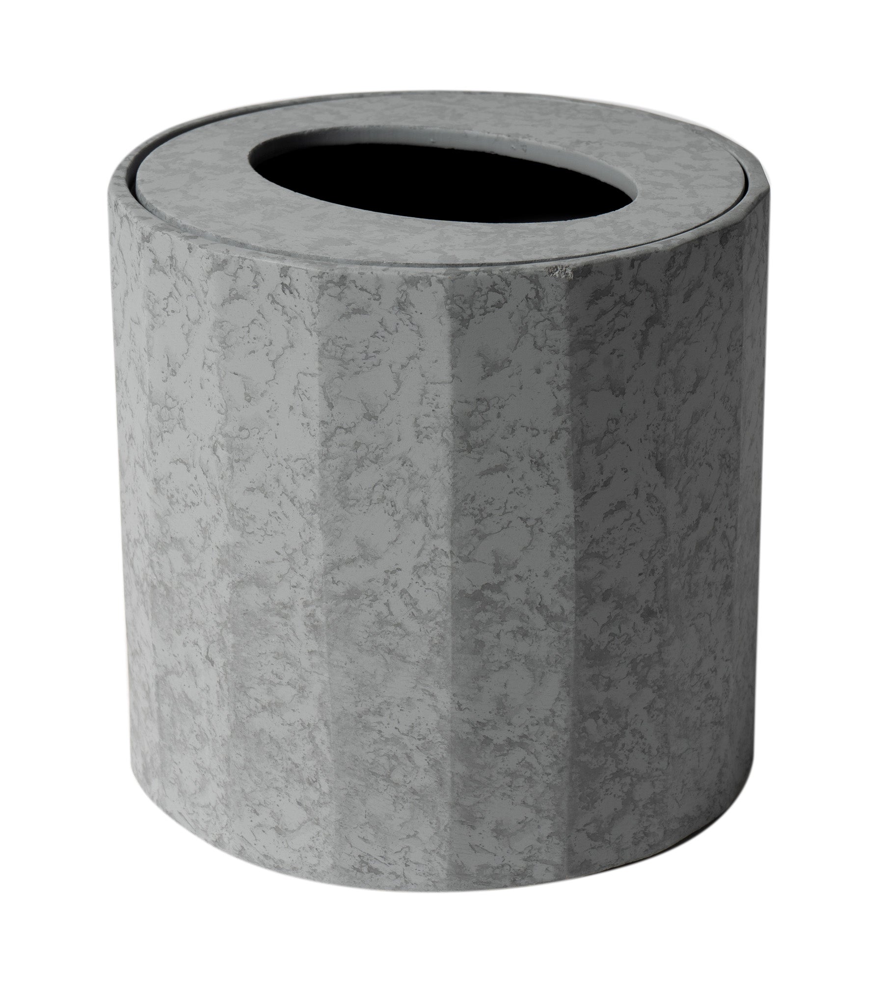 ALFI brand ABCO1022 5 Piece Solid Concrete Gray Matte Bathroom Accessory Set