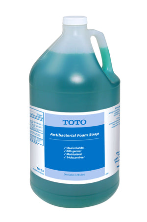 Alternate Image for TOTO Antibacterial Foam Soap Pack of Four 1 Gallon Bottles, Green, TSFG1