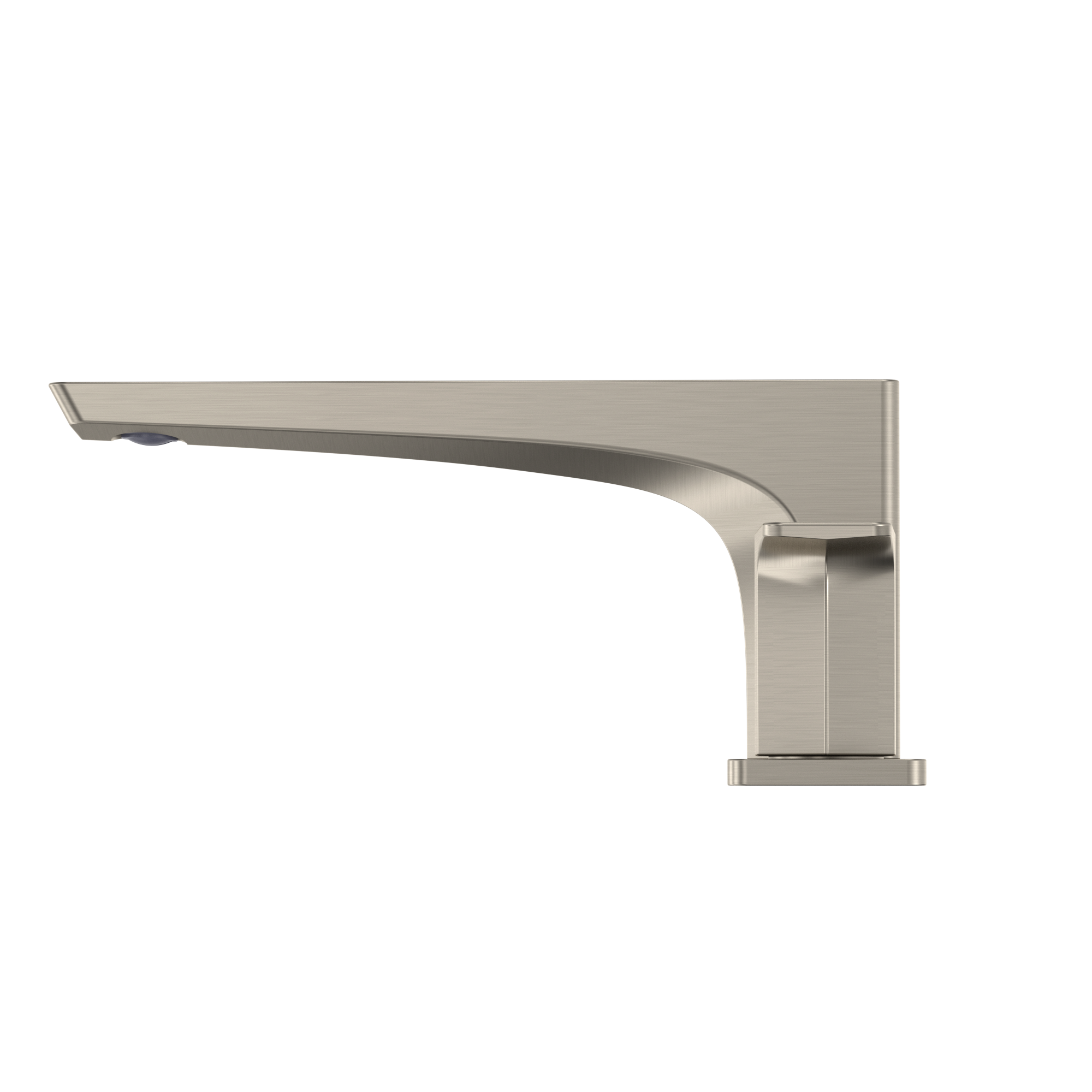 TOTO GE Two-Handle Deck-Mount Roman Tub Filler Trim, Brushed Nickel, Brass, TBG07201U#BN
