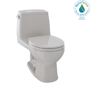 Alternate Image for TOTO Eco UltraMax One-Piece Round Bowl 1.28 GPF Toilet, Sedona Beige, Vitreous China, MS853113E#12