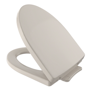 Alternate Image for TOTO Soire SoftClose Non Slamming, Slow Close Elongated Toilet Seat and Lid, Bone, Plastic, SS214#03