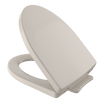 TOTO Soire SoftClose Non Slamming, Slow Close Elongated Toilet Seat and Lid, Bone, Plastic, SS214#03