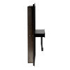ALFI brand ABTPNC88-BLA Black Matte Stainless Steel Recessed Toilet Paper Holder Niche, 19 Gauge