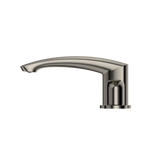 TOTO GM Two-Handle Deck-Mount Roman Tub Filler Trim, Polished Nickel, Brass, TBG09201U#PN