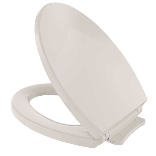 TOTO SoftClose Non Slamming, Slow Close Elongated Toilet Seat and Lid, Sedona Beige, Plastic, SS114#12