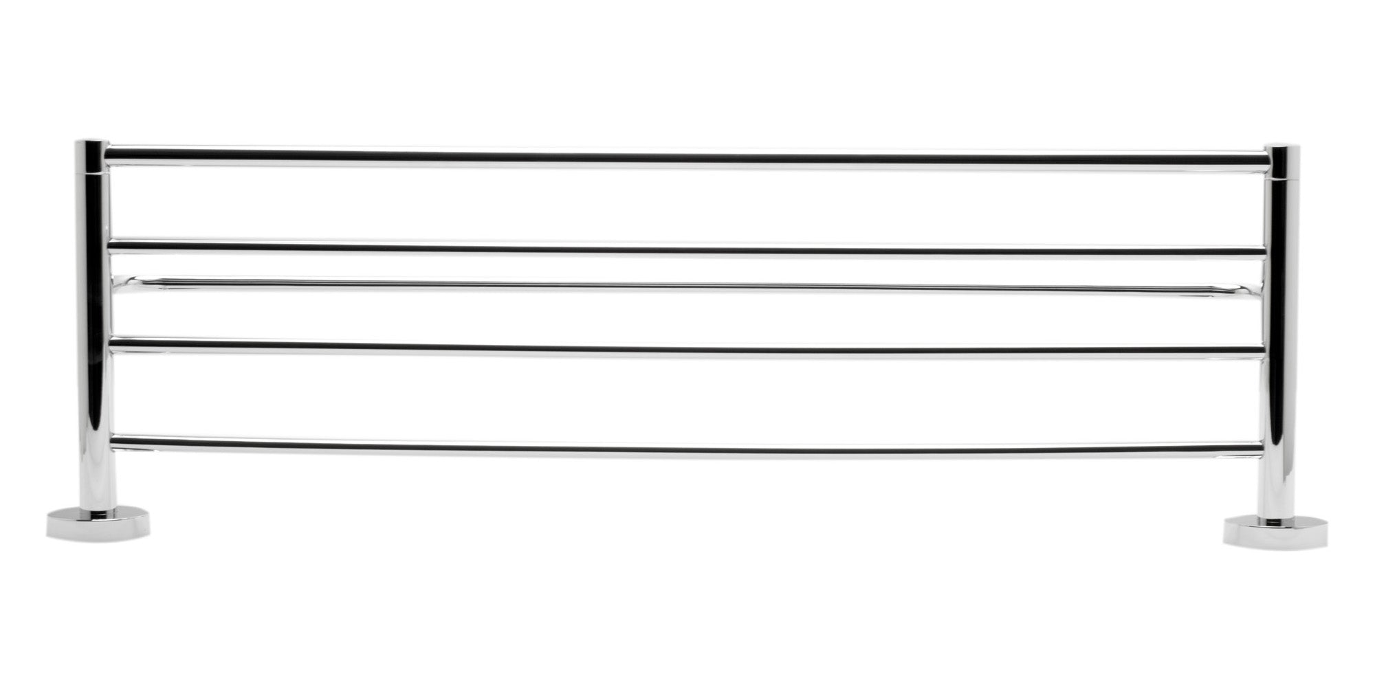 ALFI brand AB9538-PC Polished Chrome 26 inch Towel Bar & Shelf Bathroom Accessory, Brass