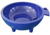 ALFI brand Circle Bathtub, Dark Blue, FireHotTub-DB