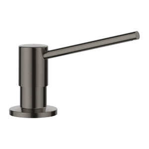 Alternate Image for Blanco Torre Soap Dispenser - Satin Dark Steel, Brass, 527744