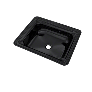 Alternate Image for TOTO Guinevere Rectangular Undermount Bathroom Sink, Ebony, Vitreous China, LT973#51