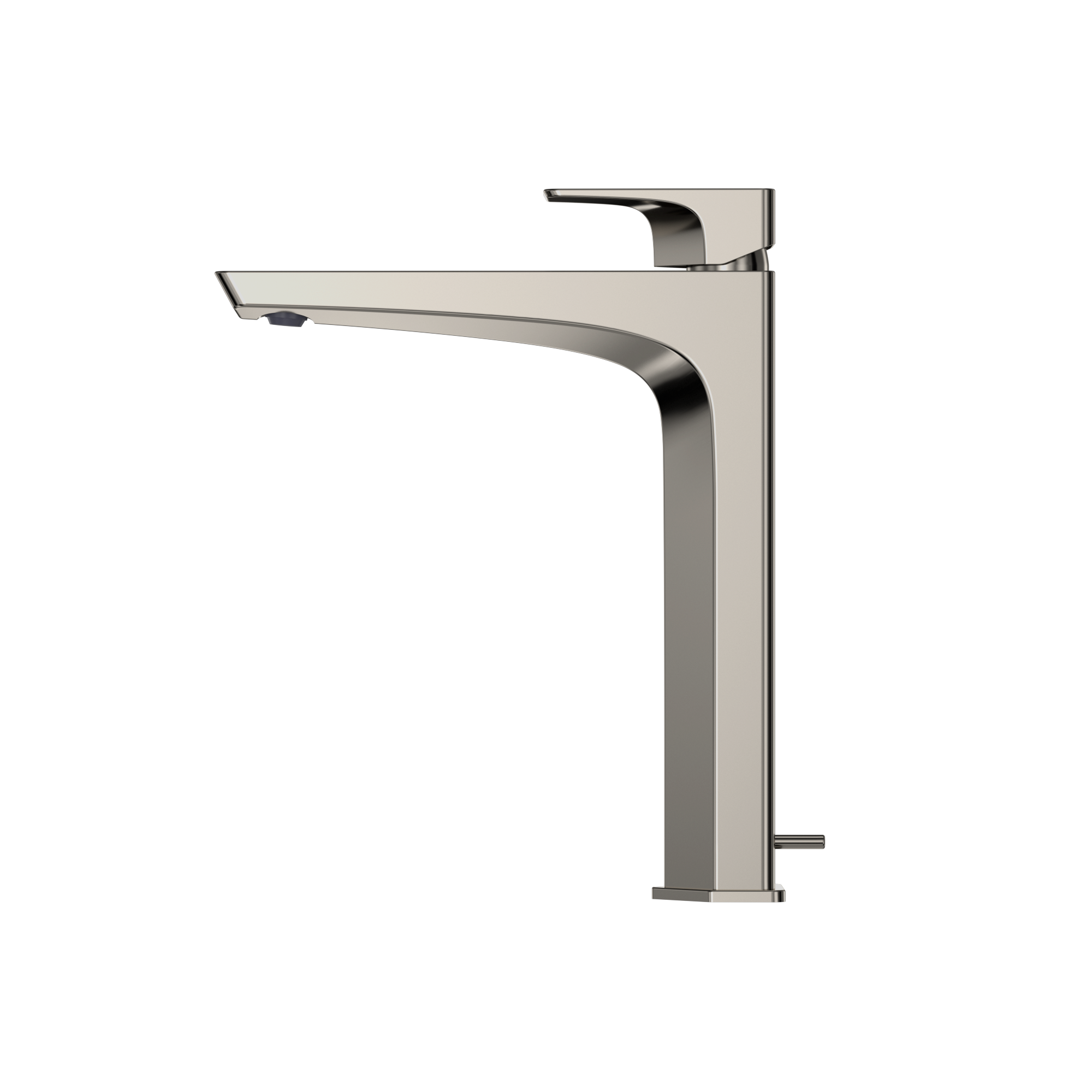 TOTO GE 1.2 GPM Single Handle Vessel Bathroom Sink Faucet with COMFORT GLIDE Technology, Polished Nickel, Brass, TLG07305U#PN