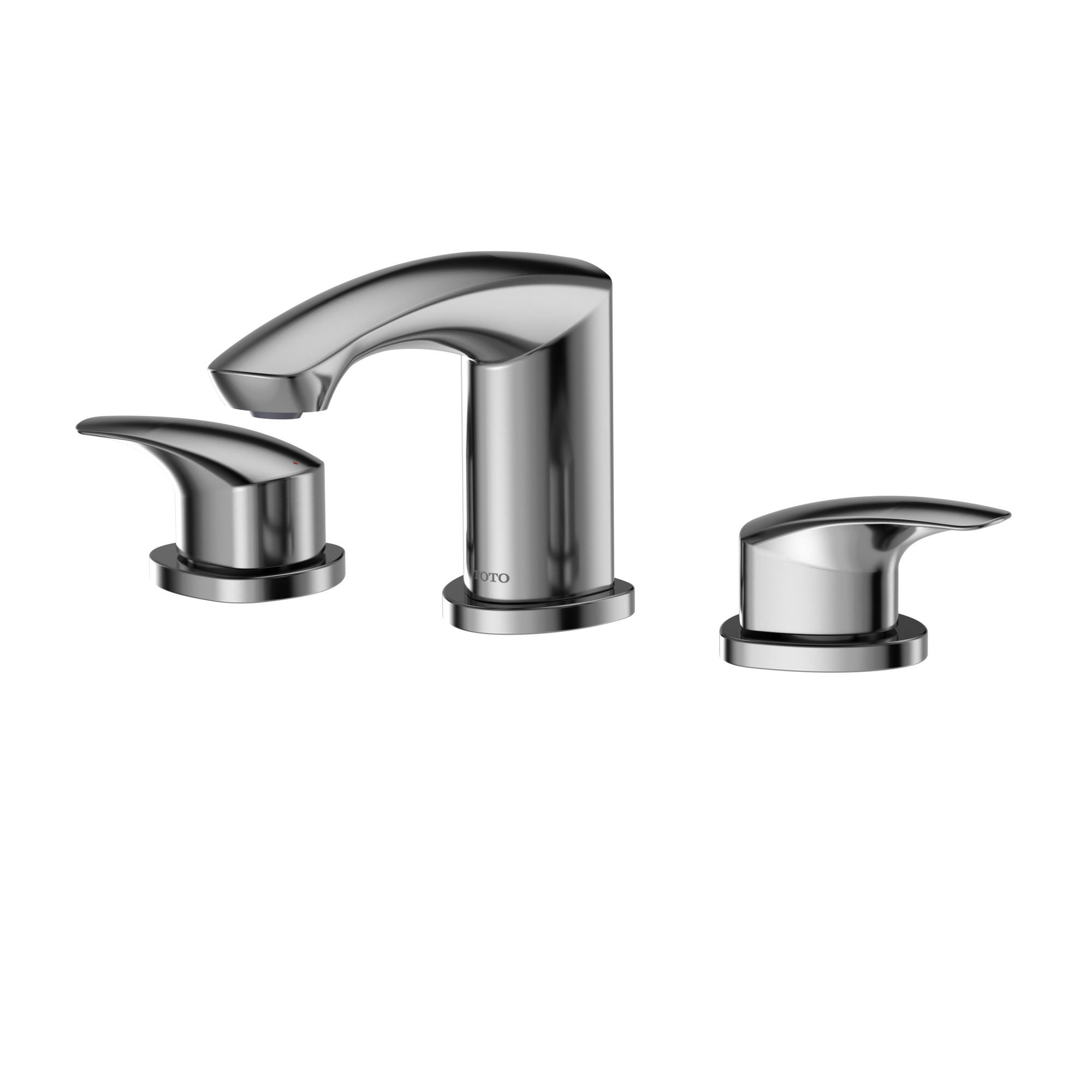 TOTO GM 1.2 GPM Two Handle Widespread Bathroom Sink Faucet, Polished Chrome, Brass, TLG09201U#CP