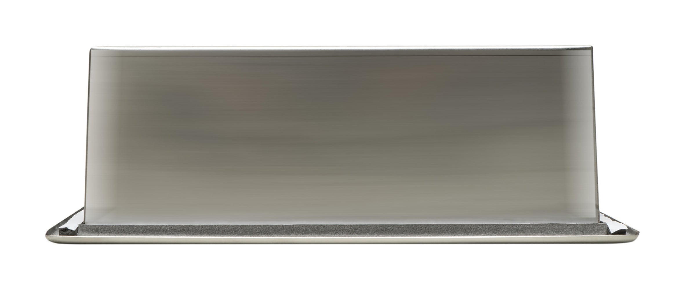 ALFI brand ABN1224-BSS 12 x 24 Brushed Stainless Steel Vertical Double Shelf Bath Shower Niche, 20 Gauge