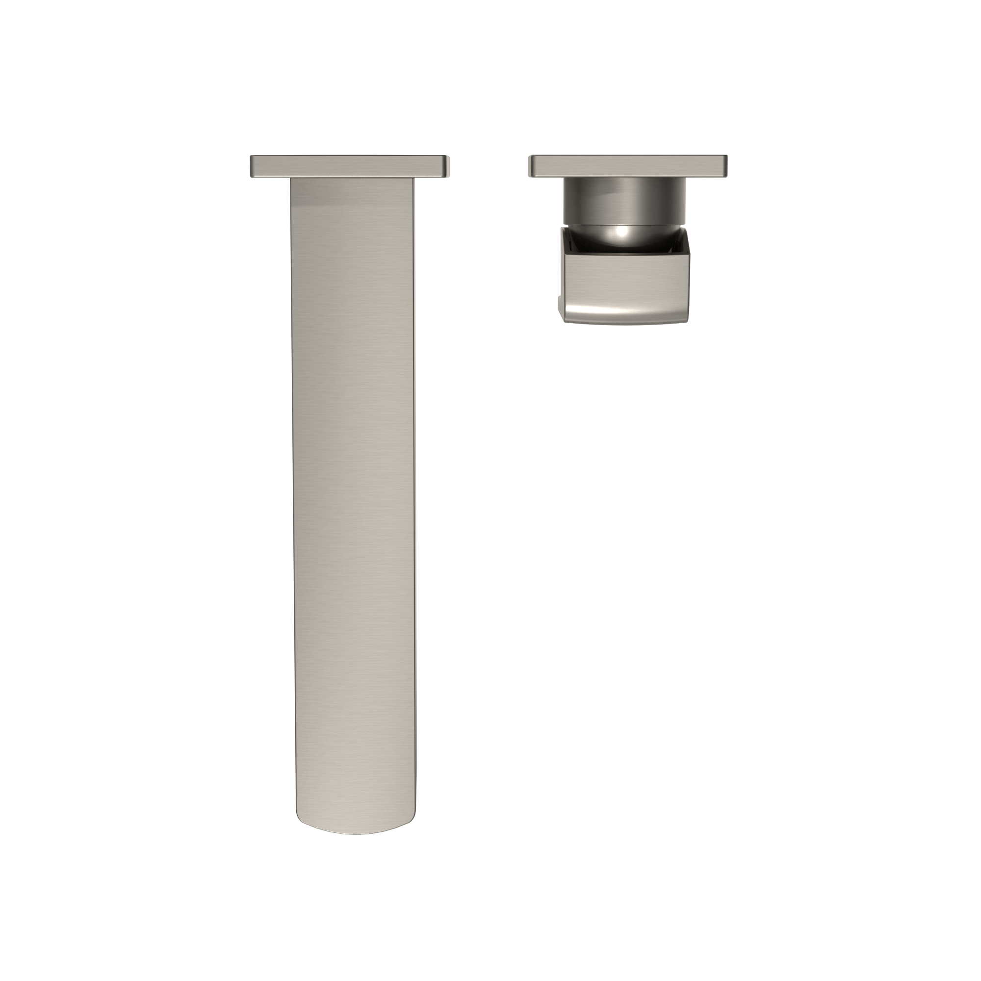 TOTO GR 1.2 GPM Wall-Mount Single-Handle Bathroom Faucet with COMFORT GLIDE Technology, Brushed Nickel, Brass, TLG02311U#BN