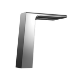 TOTO Libella Semi-Vessel AC Powered 0.5 GPM Touchless Bathroom Faucet, 10 Second On-Demand Flow, Polished Chrome, Brass, T23M51A#CP