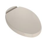 TOTO Oval SoftClose Non Slamming, Slow Close Elongated Toilet Seat and Lid, Bone, Plastic, SS204#03