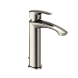 TOTO GM 1.2 GPM Single Handle Semi-Vessel Bathroom Sink Faucet with COMFORT GLIDE Technology, Polished Nickel, Brass, TLG09303U#PN