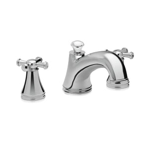 Alternate Image for TOTO Vivian Two Cross Handle Deck-Mount Roman Tub Filler Trim, Polished Chrome, Brass, TB220DD#CP