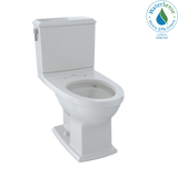 TOTO Connelly Two-Piece Elongated Dual-Max, Dual Flush 1.28 and 0.9 GPF Universal Height Toilet with CEFIONTECT, Colonial White, Vitreous China, CST494CEMFG#11