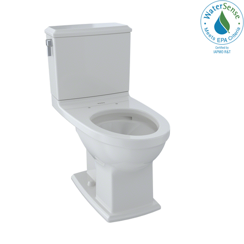 TOTO Connelly Two-Piece Elongated Dual-Max, Dual Flush 1.28 and 0.9 GPF Universal Height Toilet with CEFIONTECT, Colonial White, Vitreous China, CST494CEMFG#11