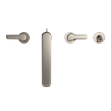 TOTO GS Four-hole Deck-Mount Roman Tub Filler Trim with Handshower, Polished Nickel, Brass, TBG03202U#PN