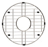 ALFI brand Grey, ABGR18R Round Stainless Steel Grid for ABF1818R