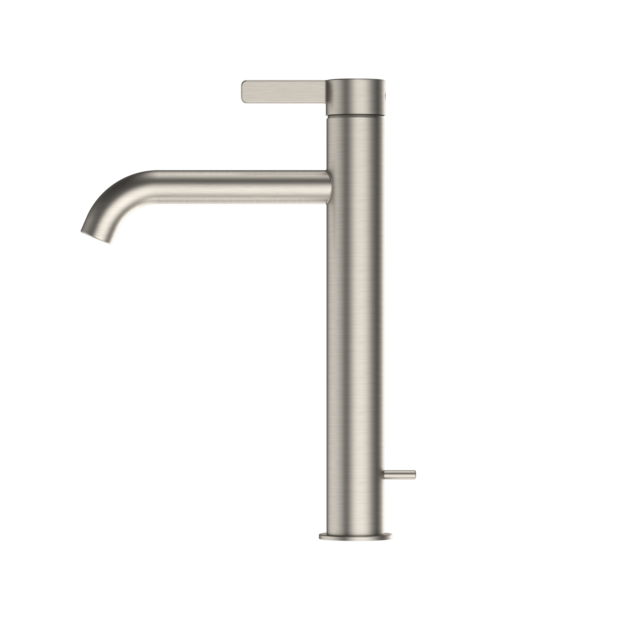 TOTO GF 1.2 GPM Single Handle Vessel Bathroom Sink Faucet with COMFORT GLIDE Technology, Brushed Nickel, Stainless Steel, TLG11305U#BN
