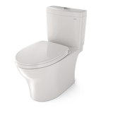 TOTO Aquia IV WASHLET+ Two-Piece Elongated Dual Flush 1.28 and 0.9 GPF Toilet with CEFIONTECT, Colonial White, Vitreous China, MS446124CEMGN#11