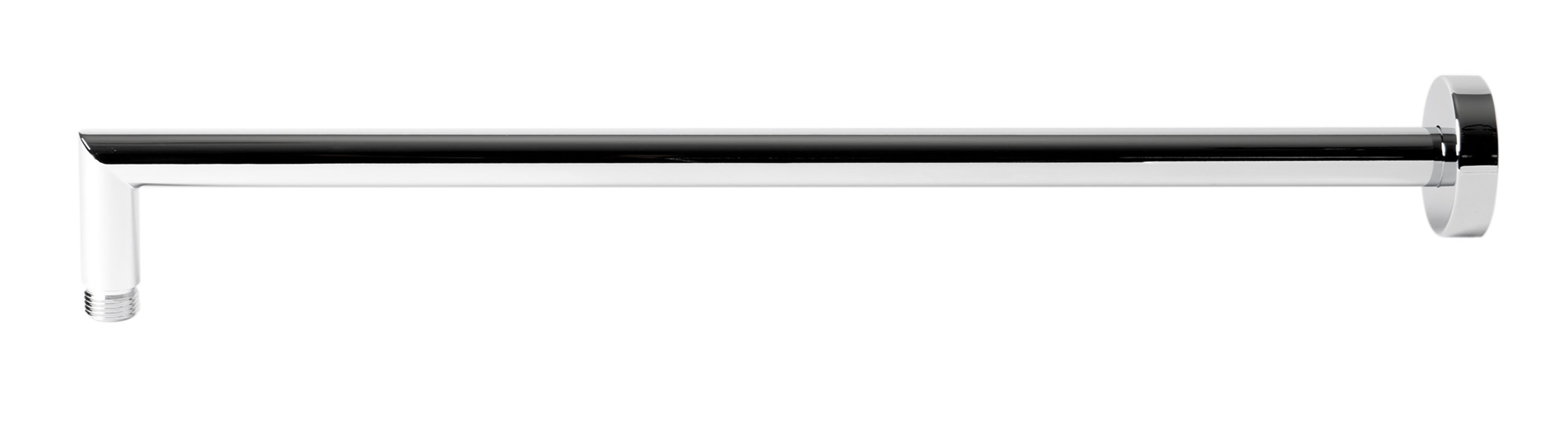 ALFI brand ABSA20R-PC Polished Chrome 20" Round Wall Shower Arm, Brass