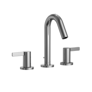 Alternate Image for TOTO GF Series 1.2 GPM Two Lever Handle Widespread Bathroom Sink Faucet, Polished Chrome, Brass, TLG11201UA#CP