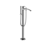 TOTO GM Single-Handle Free Standing Tub Filler with Handshower, Polished Chrome, Brass, TBG09306U#CP