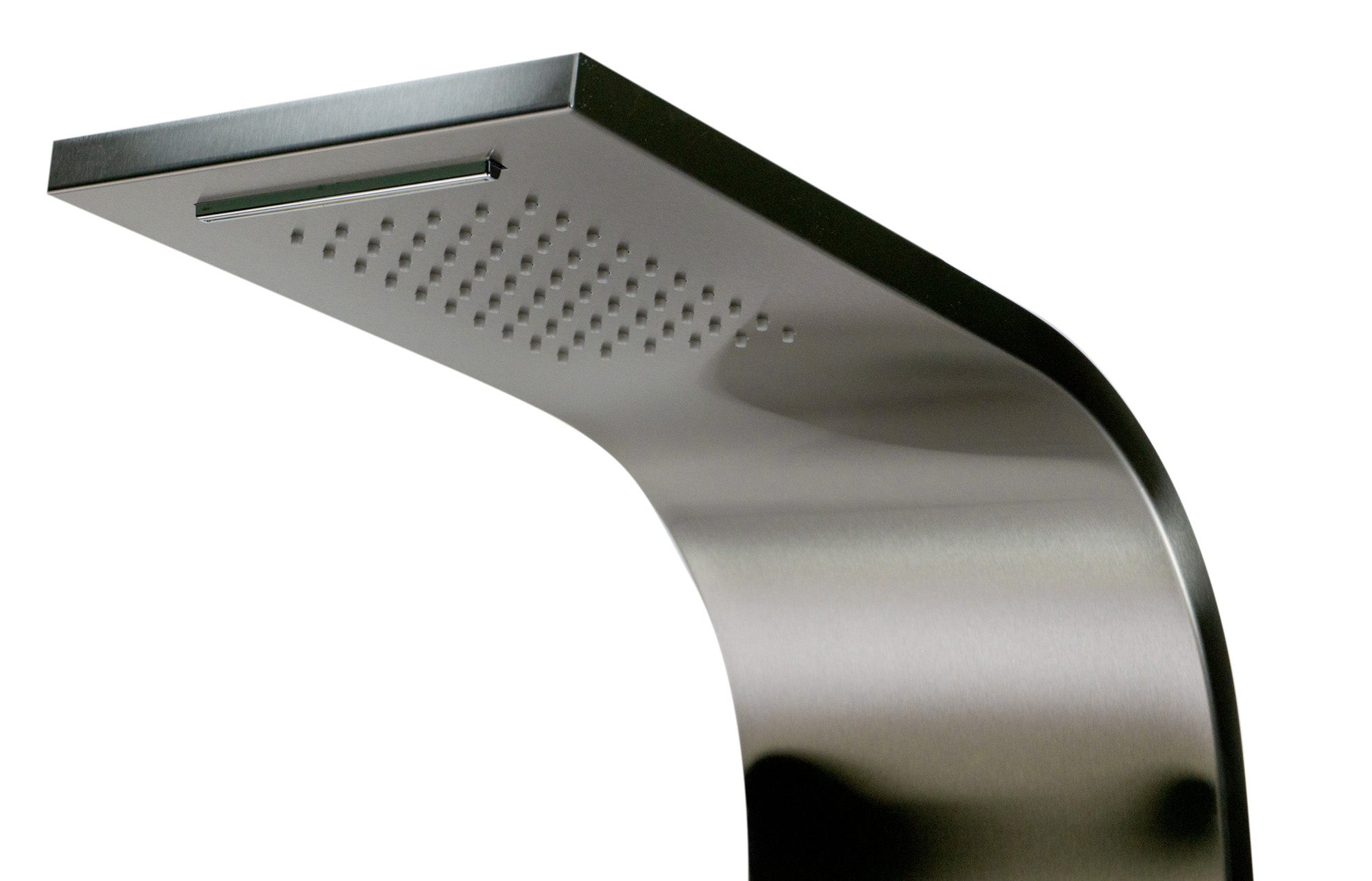 ALFI brand ABSP40 Stainless Steel Shower Panel with 6 Body Sprays, Grey
