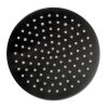 ALFI brand LED8R-BN Brushed Nickel 8" Round Multi Color LED Rain Shower Head, Brass