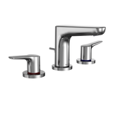 TOTO GS Series 1.2 GPM Two Handle Widespread Bathroom Sink Faucet with Drain Assembly, Polished Chrome, Brass, TLG03201U#CP