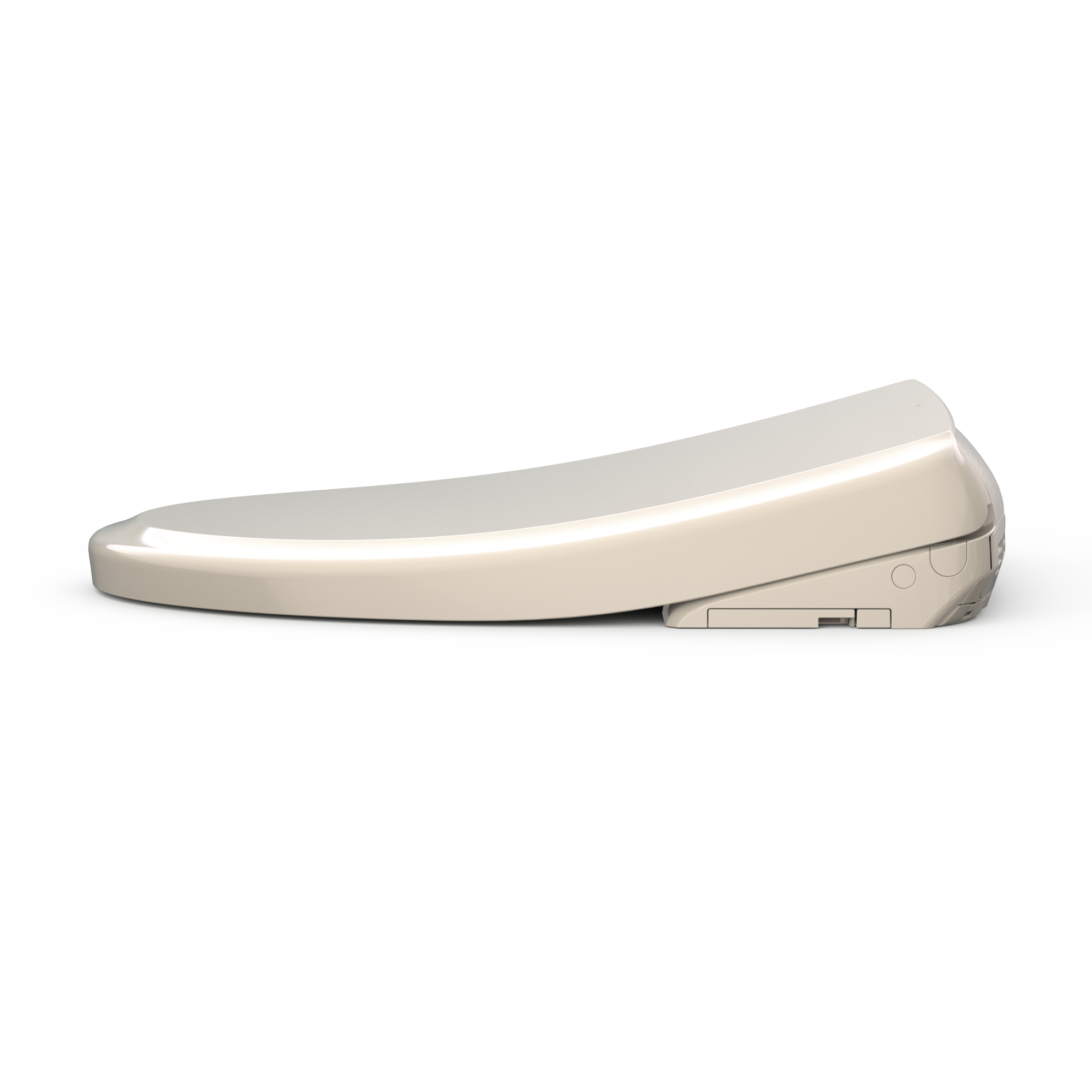 TOTO S7 WASHLET Electronic Bidet Toilet Seat with EWATER+ Bowl and Wand Cleaning, Classic Lid, Elongated, Sedona Beige, Plastic, SW4724#12