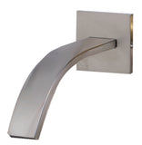 ALFI Brushed Nickel Single Lever Wallmount Bathroom Faucet, AB1256-BN