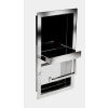 ALFI brand ABTPN88-PSS Polished Stainless Steel Recessed Toilet Paper Holder Niche, 19 Gauge