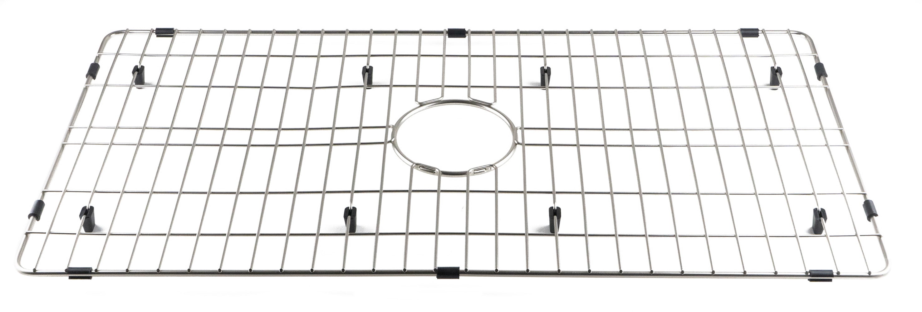ALFI brand Grey, ABGR33S Solid Stainless Steel Kitchen Sink Grid for ABF3318S Sink
