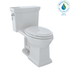 TOTO Promenade II 1G One-Piece Elongated 1.0 GPF Universal Height Toilet with CEFIONTECT, Colonial White, Vitreous China, MS814224CUFG#11