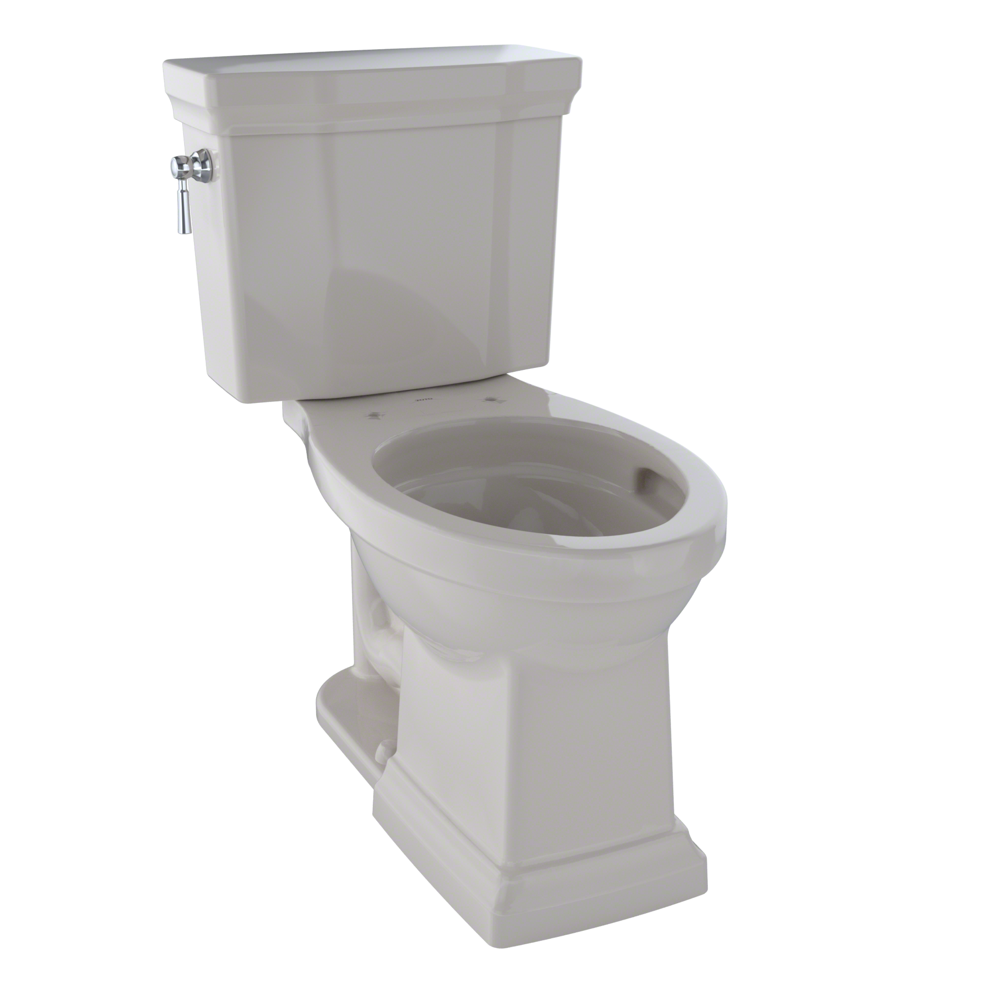 TOTO Promenade II 1G Two-Piece Elongated 1.0 GPF Universal Height Toilet with CEFIONTECT, Sedona Beige, Vitreous China, CST404CUFG#12