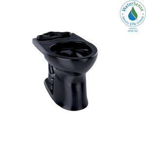 Alternate Image for TOTO Drake II Universal Height Round Toilet Bowl, Ebony, Vitreous China, C453CUF#51