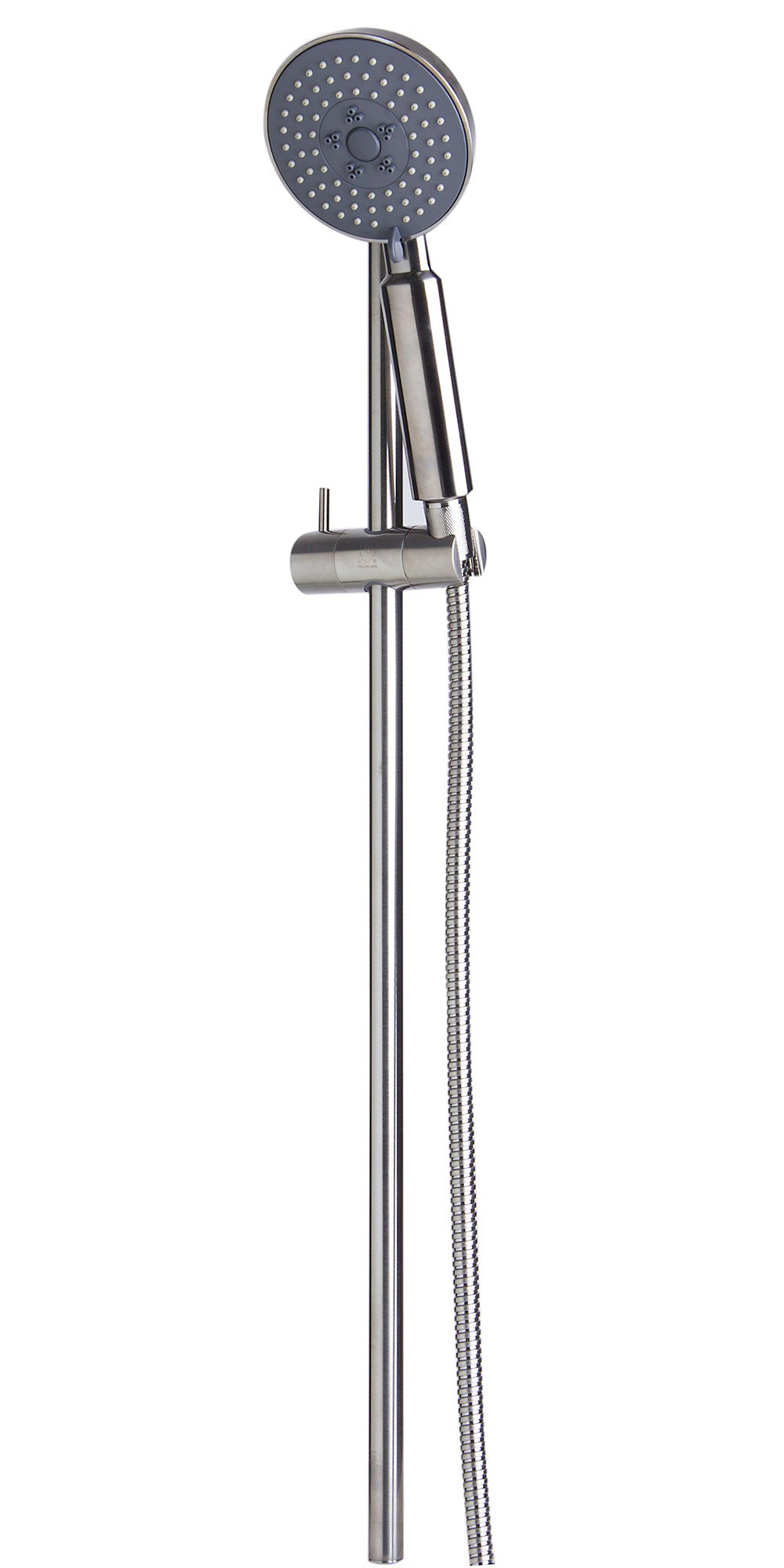 ALFI brand AB7938-BN Brushed Nickel Sliding Rail Hand Held Shower Head Set with Hose, Brass